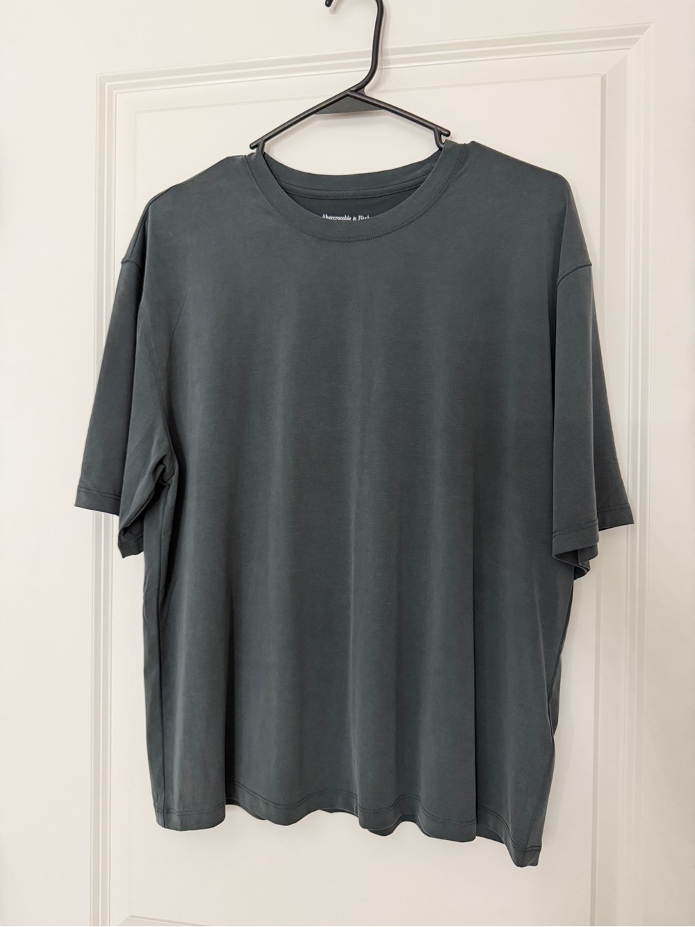 Abercrombie & Fitch Modal Blend Crewneck T-Shirt — Sandwash Jersey Easy Tee NWT